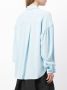 3.1 Phillip Lim pussybow satin shirt Blauw - Thumbnail 4