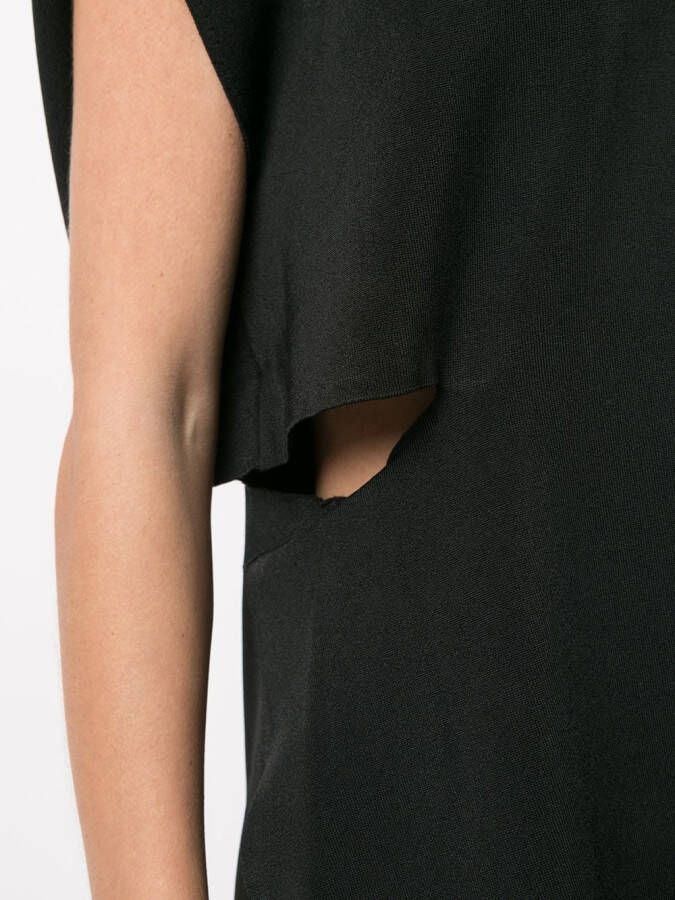 3.1 Phillip Lim T-shirt met V-hals Zwart