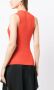 3.1 Phillip Lim Ribgebreide top Rood - Thumbnail 4
