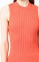 3.1 Phillip Lim Ribgebreide top Rood - Thumbnail 5