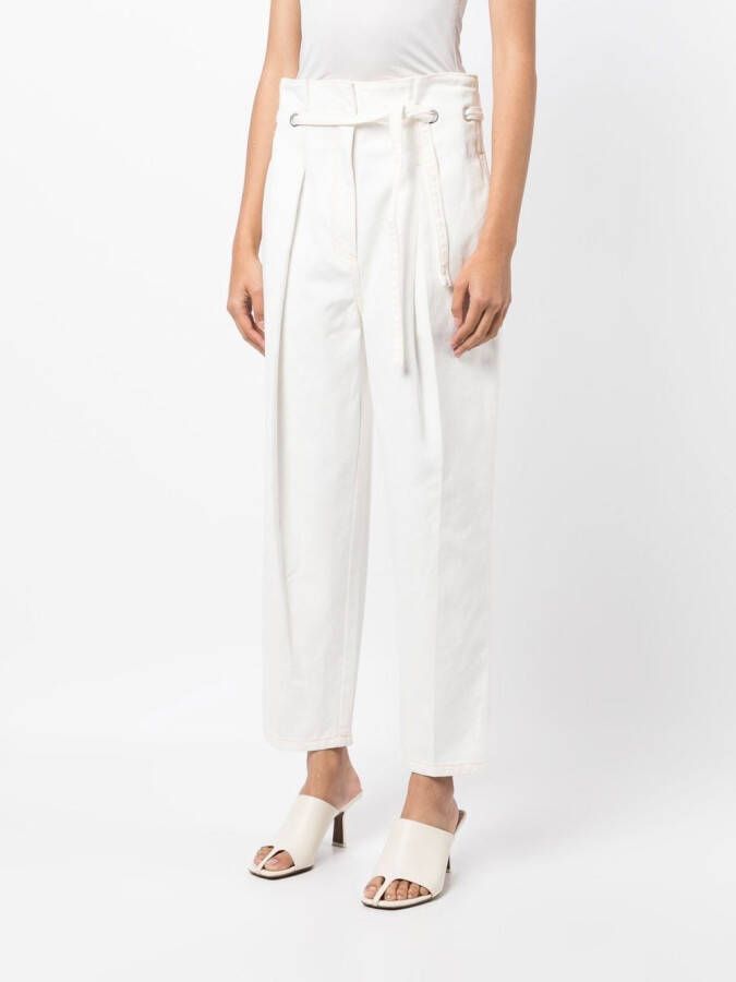 3.1 Phillip Lim Straight plooibroek Wit