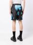 3PARADIS Zijden bermuda shorts Zwart - Thumbnail 4