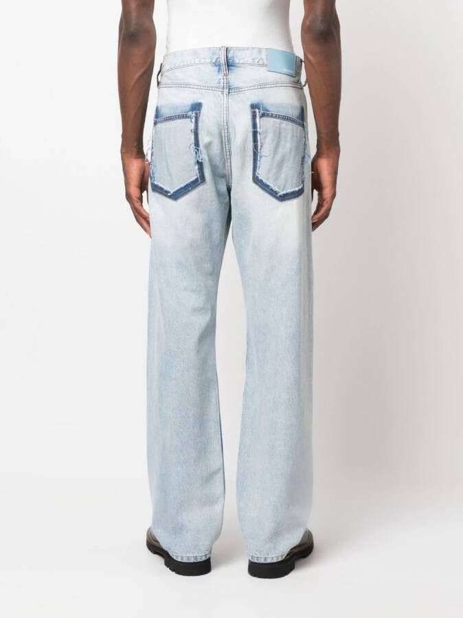 3PARADIS Straight jeans Blauw