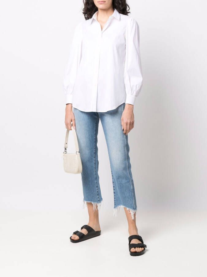 3x1 Cropped jeans Blauw