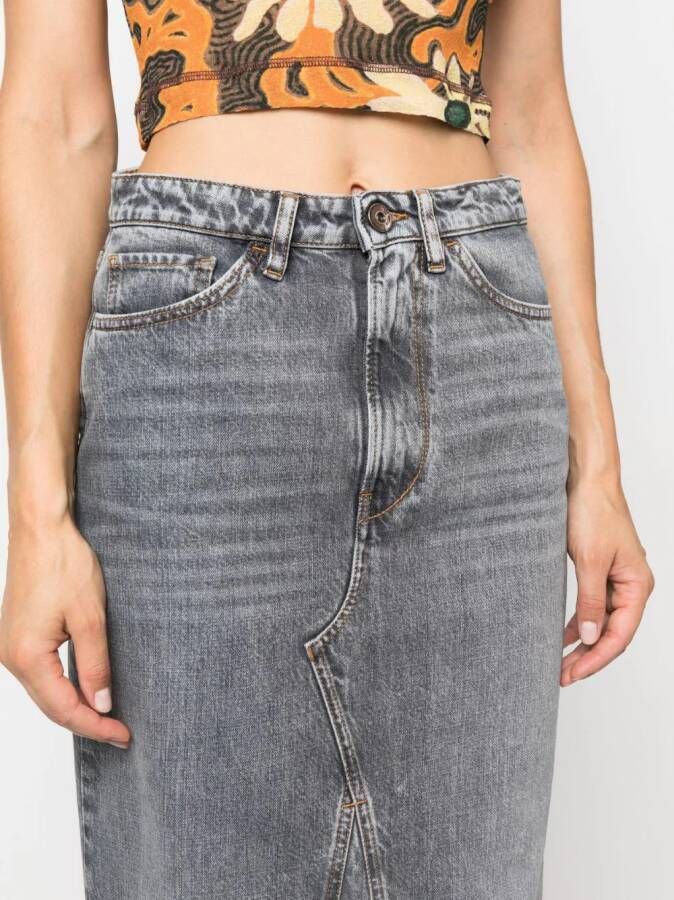 3x1 Denim shorts Grijs