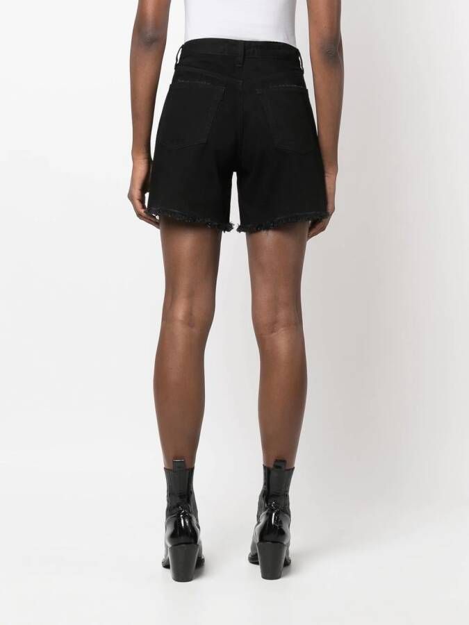 3x1 Denim shorts Zwart