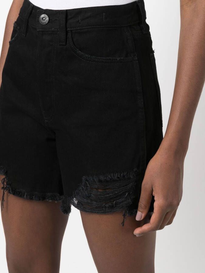 3x1 Denim shorts Zwart