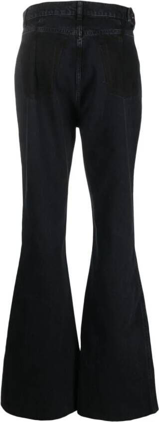 3x1 Flared jeans Zwart