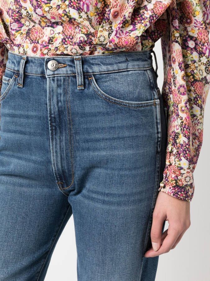 3x1 Straight jeans Blauw