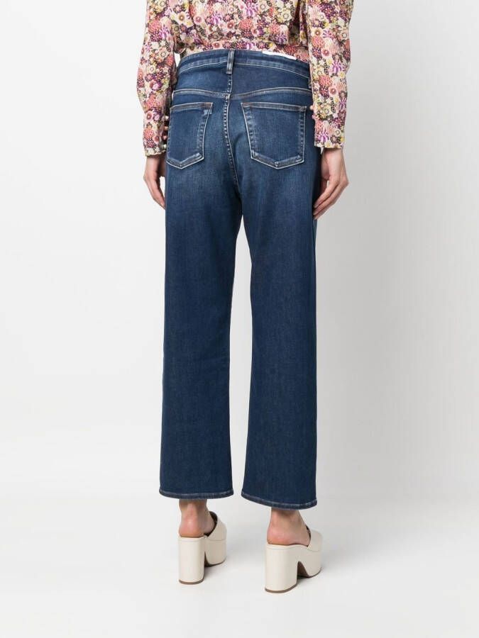 3x1 Straight jeans Blauw