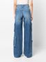 3x1 High waist jeans Blauw - Thumbnail 4