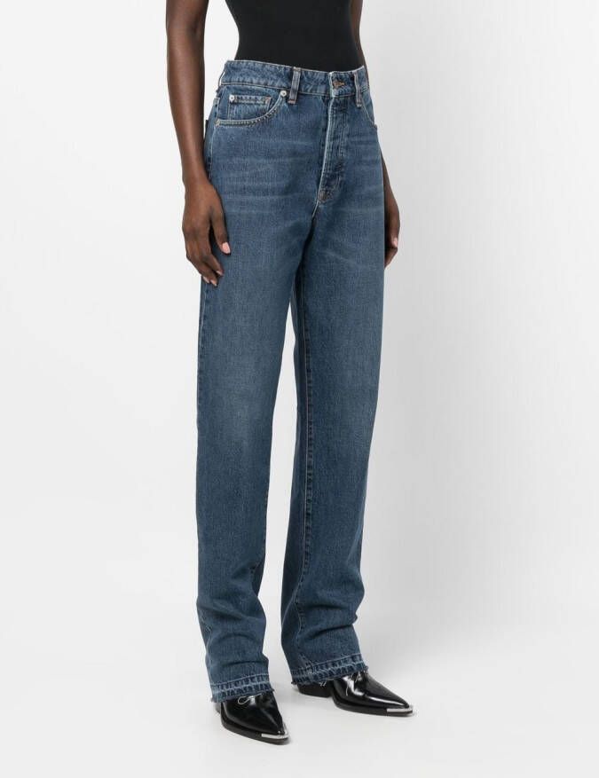 3x1 High waist jeans Blauw