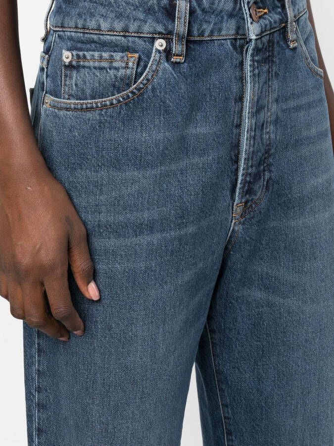 3x1 High waist jeans Blauw
