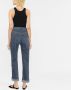 3x1 High waist jeans Blauw - Thumbnail 4