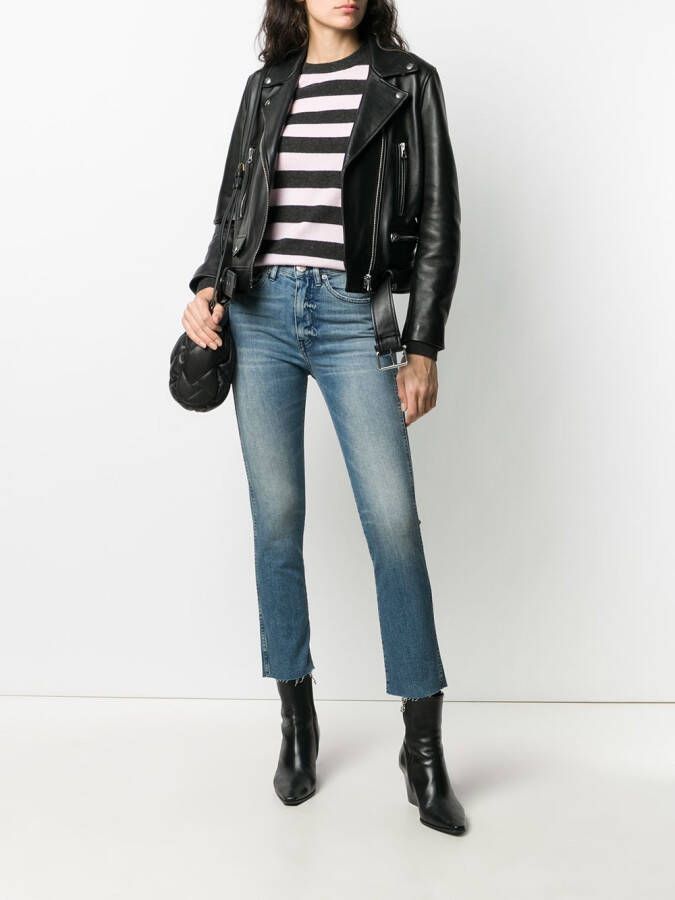 3x1 Skinny jeans Blauw