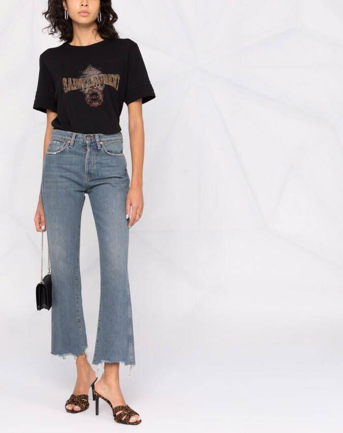3x1 Straight jeans Blauw