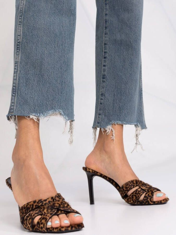 3x1 Straight jeans Blauw