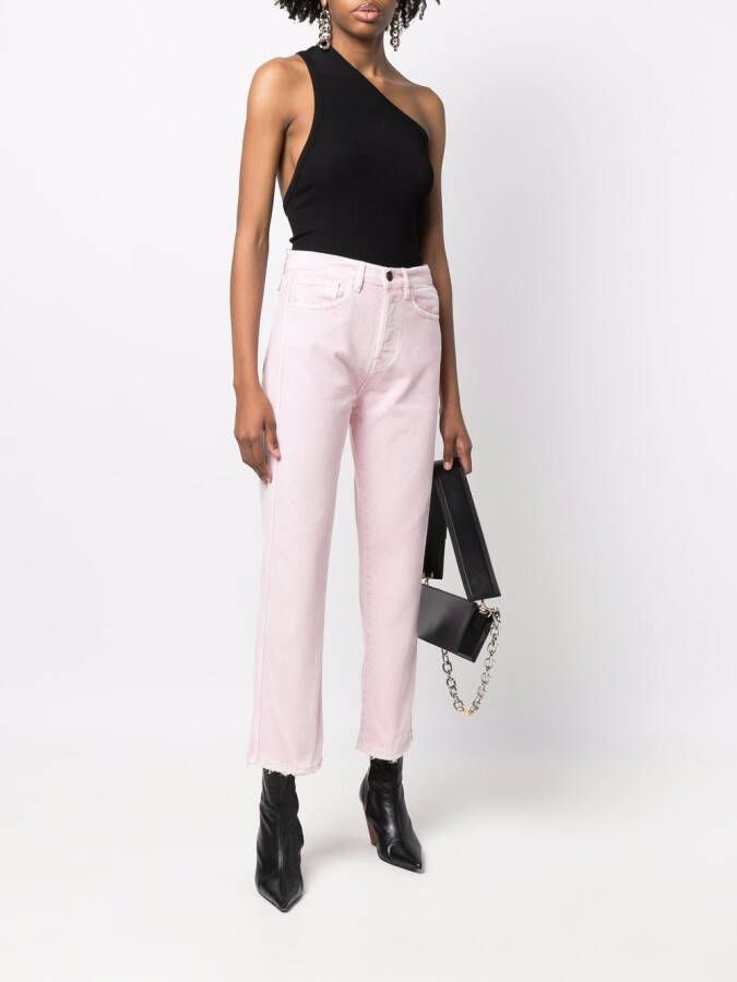 3x1 Straight jeans Roze