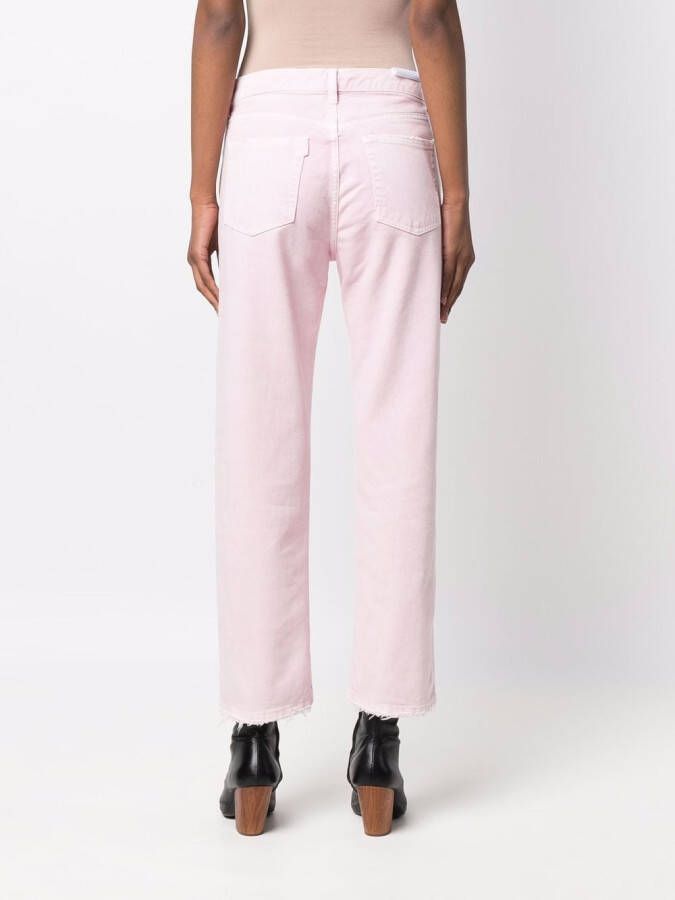 3x1 Straight jeans Roze