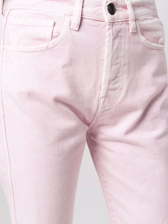 3x1 Straight jeans Roze