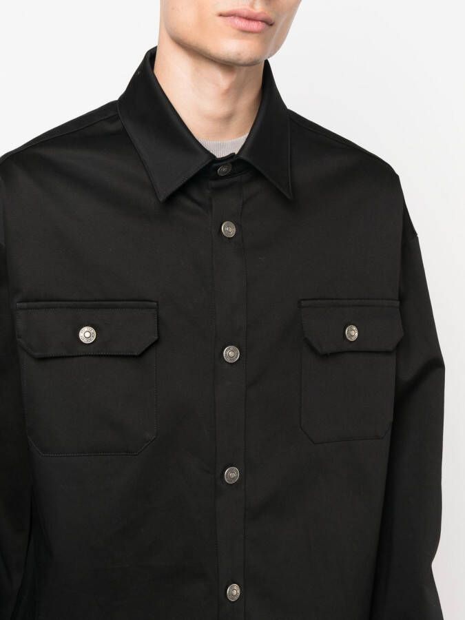 424 Button-down overhemd Zwart