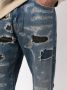 424 Gerafelde jeans Blauw - Thumbnail 5