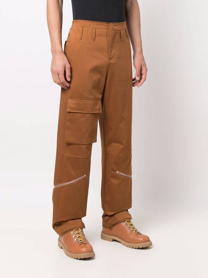 424 High waist broek Bruin