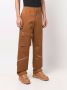 424 High waist broek Bruin - Thumbnail 3