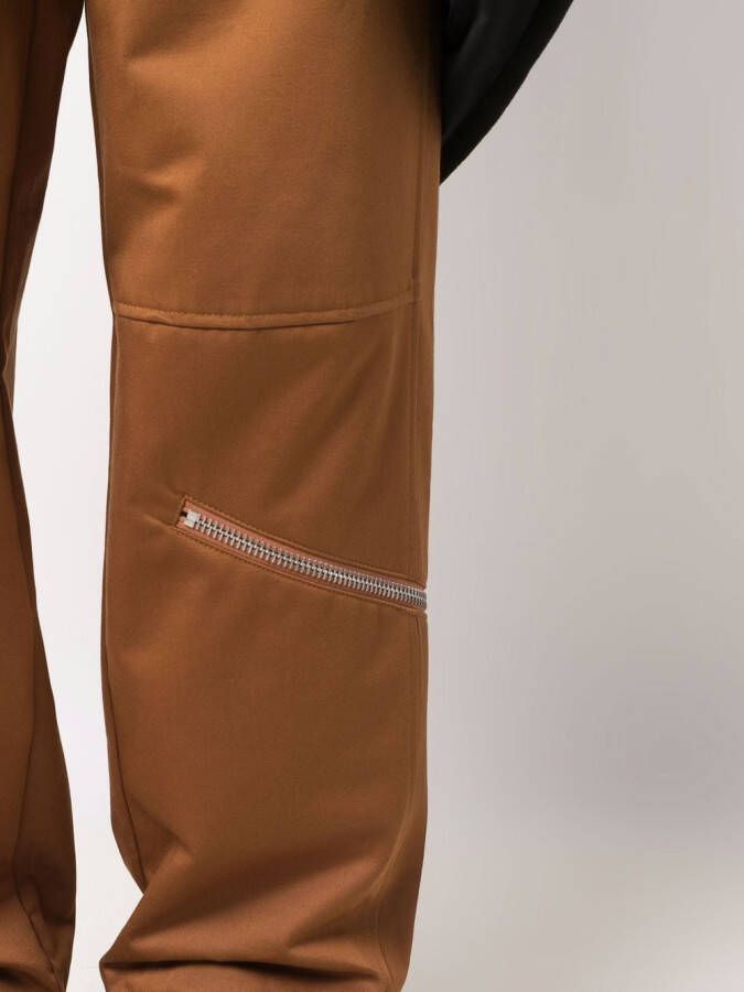 424 High waist broek Bruin