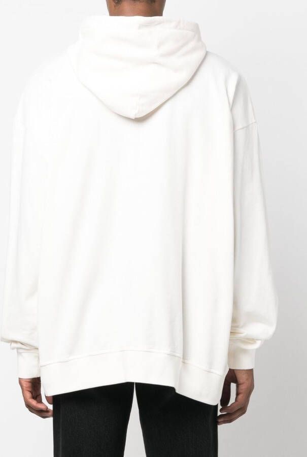 424 Hoodie met grafische print Wit
