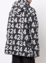 424 Jack met all-over logoprint Zwart - Thumbnail 4