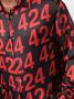 424 Overhemd met logo Zwart - Thumbnail 5