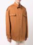 424 Shirtjack met lange mouwen Beige - Thumbnail 3