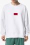 424 Sweater met logopatch Wit - Thumbnail 3