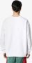 424 Sweater met logopatch Wit - Thumbnail 4
