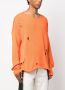 424 Sweater met ronde hals Oranje - Thumbnail 3