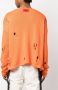 424 Sweater met ronde hals Oranje - Thumbnail 4