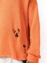 424 Sweater met ronde hals Oranje - Thumbnail 5