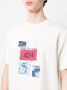 424 T-shirt met logoprint Beige - Thumbnail 5