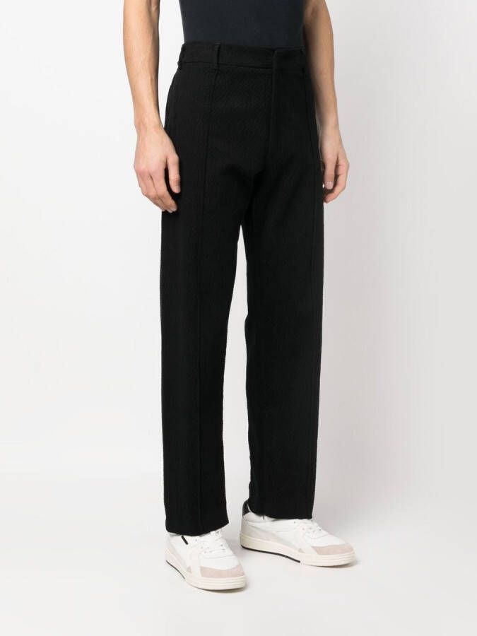 424 Straight broek Zwart