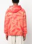 424 Hoodie met tie-dye print Rood - Thumbnail 4