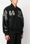 44 LABEL GROUP Bomberjack met logopatch Zwart - Thumbnail 4