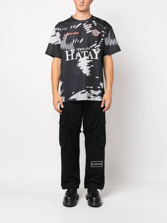 44 LABEL GROUP Cargo broek Zwart