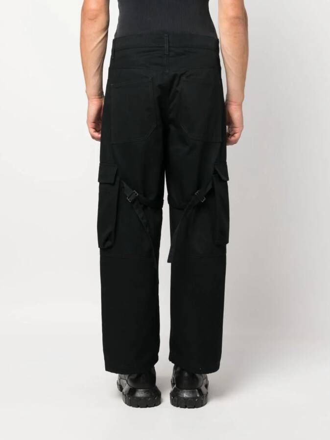 44 LABEL GROUP Cargo broek Zwart