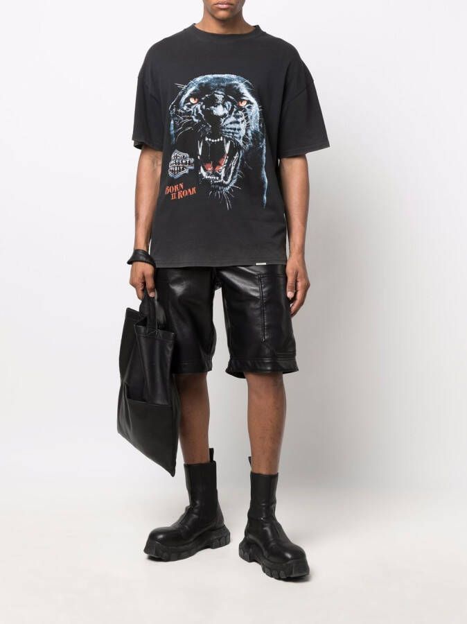 44 LABEL GROUP Cargo shorts Zwart