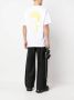 44 LABEL GROUP T-shirt met geborduurd logo Wit - Thumbnail 2