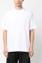 44 LABEL GROUP T-shirt met geborduurd logo Wit - Thumbnail 3