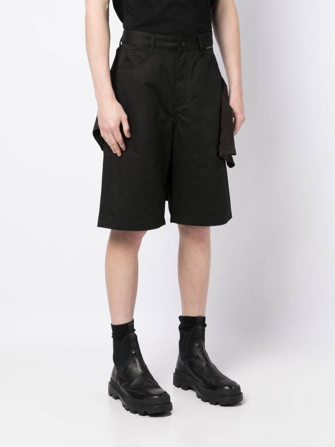 44 LABEL GROUP Bermuda shorts Zwart