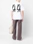 44 LABEL GROUP T-shirt met print Wit - Thumbnail 2