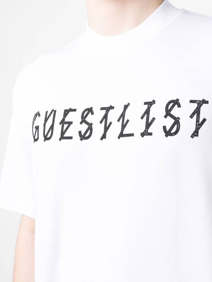 44 LABEL GROUP T-shirt met print Wit